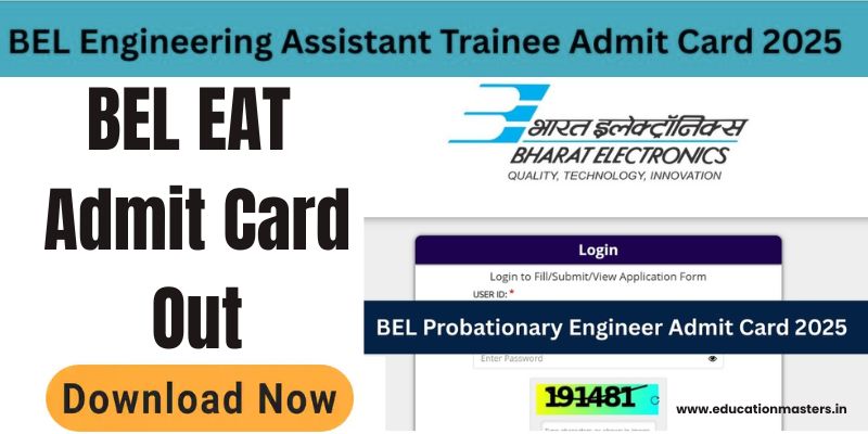 BEL EAT Admit Card